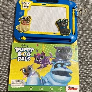 Disney Puppy Dog Pals Drawing Board - Blue and Yellow